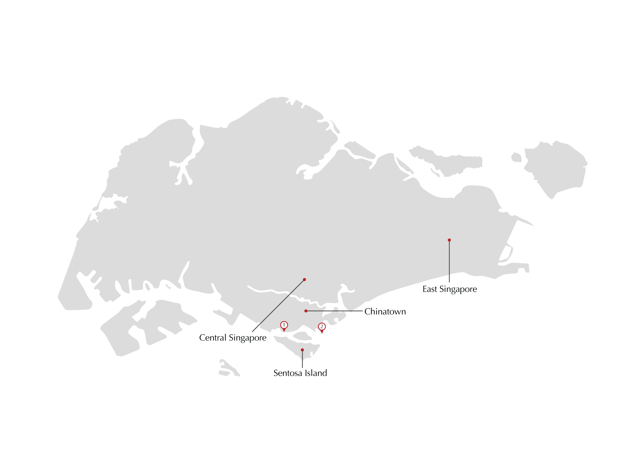 Singapore Cruise map